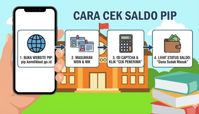 Saldo PIP Sudah Cair atau Belum? Ini Cara Mengeceknya dalam 2 Menit