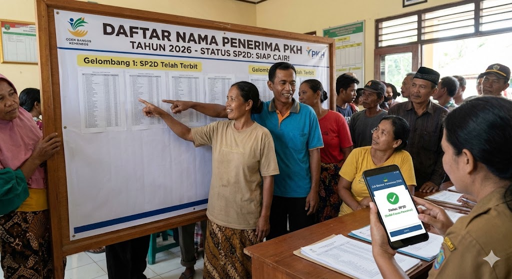 Cara Cek SP2D PKH 2026 agar Tahu Bantuan Segera Cair