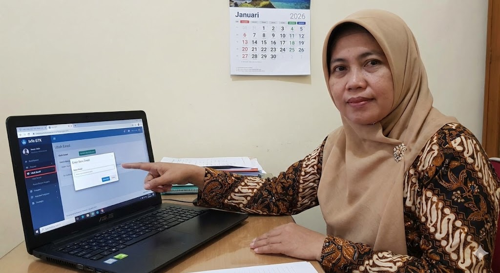 Cara Ganti Email Info GTK Terbaru 2026