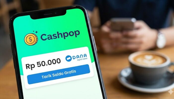 Cashpop Aplikasi Penghasil Uang Bisa Cair Rp10.000 ke DANA dan OVO Tiap Hari