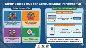 Daftar Bansos Cair 2026, Cek Status Penerima PKH, BPNT, dan PIP di Link Resmi Kemensos