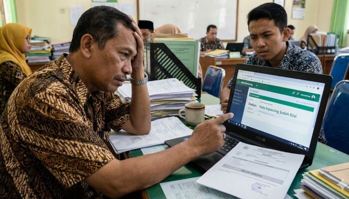 Inpassing Sudah Diisi di EMIS tapi Belum Terbaca di SKAKPT, Ini Cara Melengkapinya