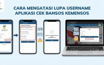 Mengatasi Lupa Username Aplikasi Cek Bansos