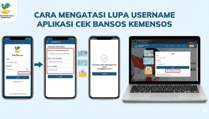 Jangan Panik Dulu! Cara Mengatasi Lupa Username Aplikasi Cek Bansos Kemensos