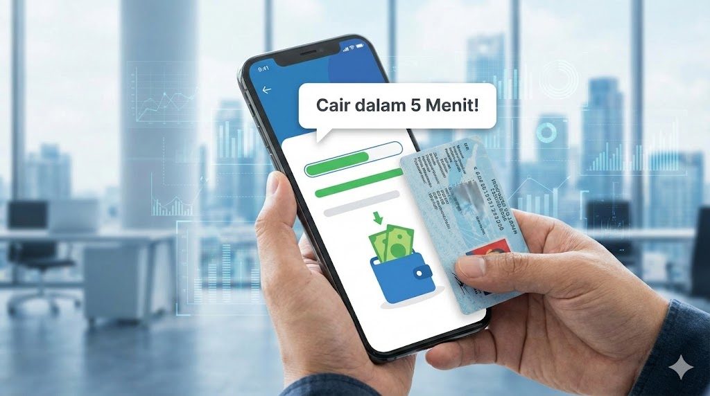 Pinjol Modal KTP 5 Menit Cair