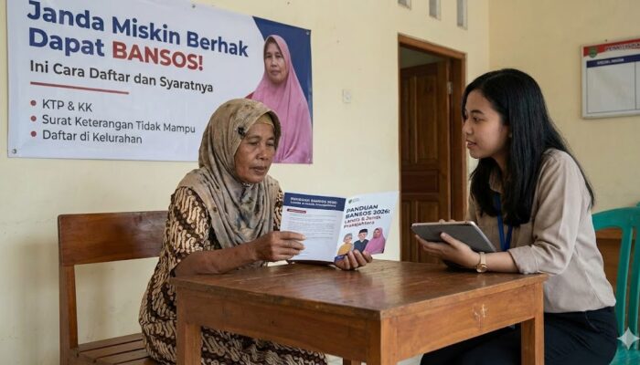 Janda Miskin 2026 Berhak Dapat Bansos! Ini Cara Daftar dan Syaratnya