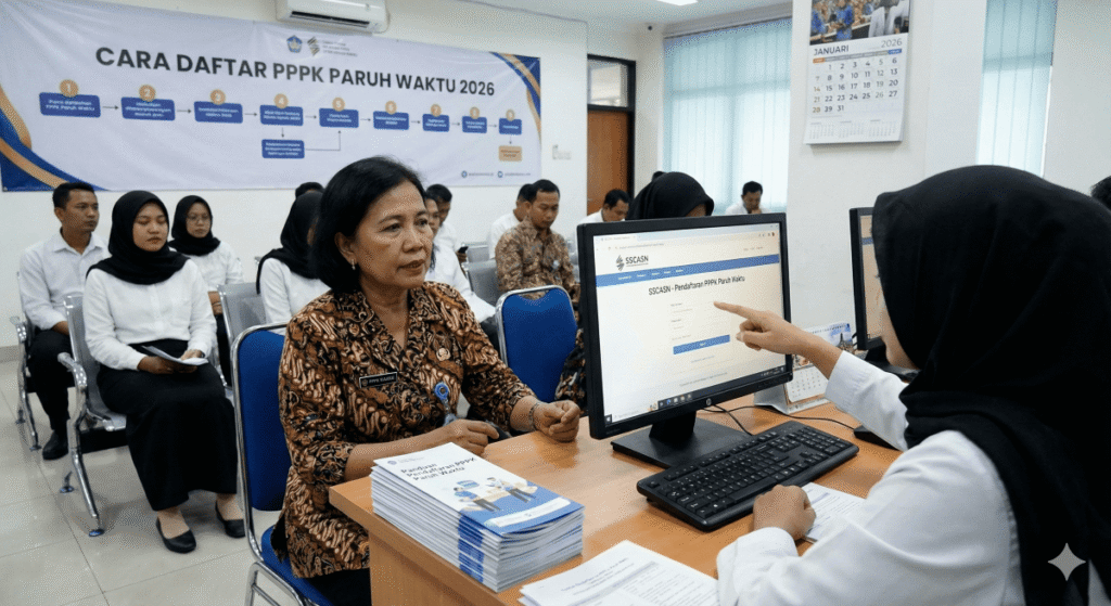 Banyak Honorer Belum Tahu! Begini Cara Daftar PPPK Paruh Waktu Secara Resmi