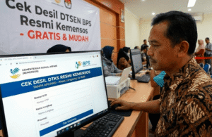 Cek Desil DTSEN BPS Resmi Kemensos tanpa Aplikasi, Bisa Login Lewat HP