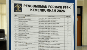 Formasi PPPK KemenHAM 2026 Resmi Dibuka, Ini Rincian Posisi, Jadwal, dan Cara Daftarnya