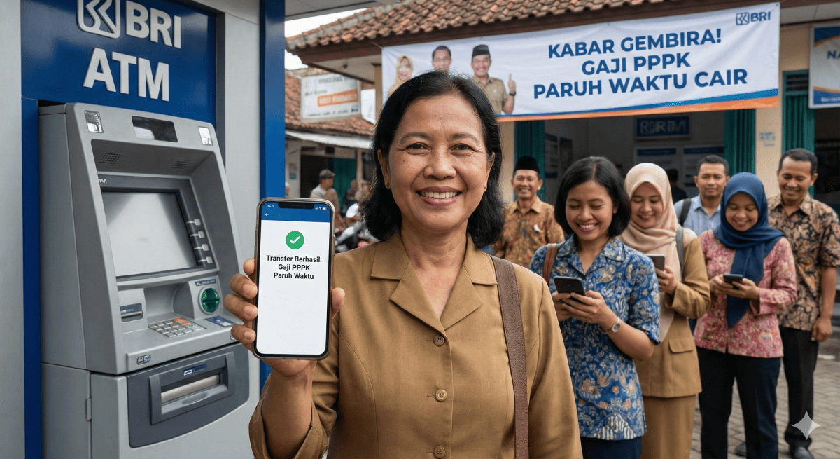 gaji paruh waktu pppk