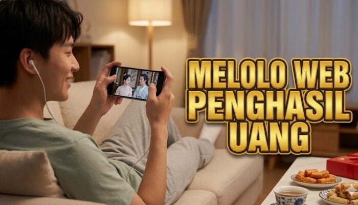 Melolo Web Penghasil Uang Tanpa Undang Teman, Cukup dengan Nonton Drama China