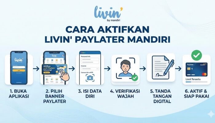 Cara Aktifkan Livin Paylater Mandiri: Langsung Cair 5 Menit Tanpa Verifikasi Wajah? Cek Faktanya di Sini!