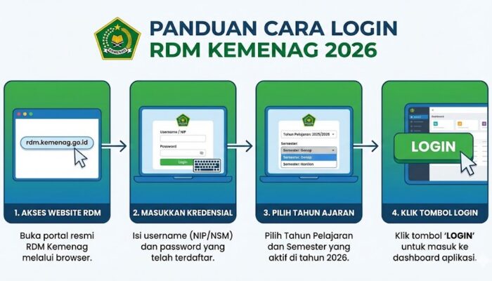 Lupa Password atau Situs Down? Cek Cara Login RDM Kemenag 2026 untuk Guru dan Proktor