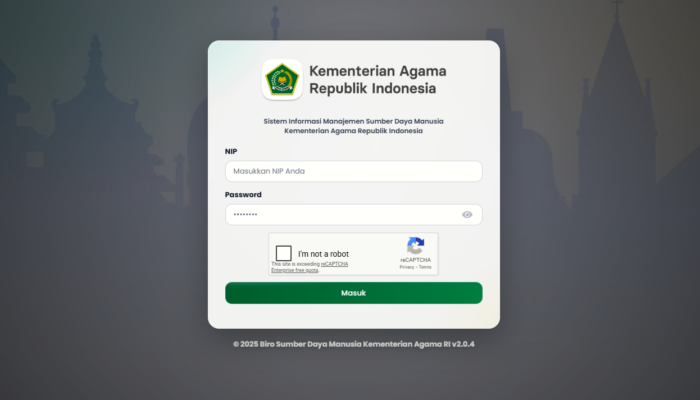 Cara Login SIMPEG 5 Kemenag, Akses Akun dan Solusi Gagal Masuk